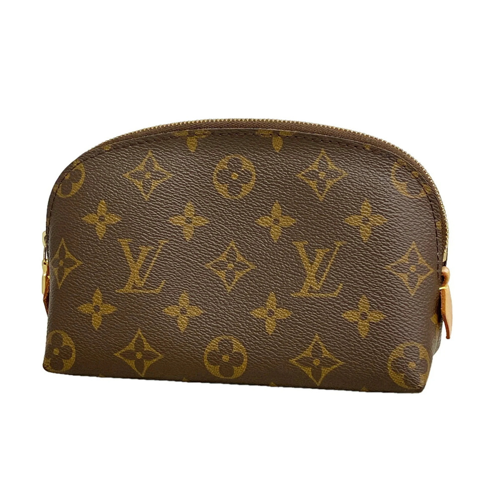 Louis Vuitton Monogram Pochette Tic PM Bag/Pouch M47515 Brown Women's